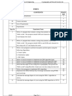 Cns Lab Manual (18-19)