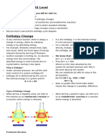 AS LEVEL COURSE Enthalpy Change MODULE 4