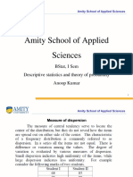 Measure of Dispersion