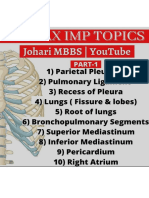 THORAX ANATOMY L Johari MBBS