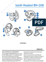 Nokia Bluetooth Headset BH-208