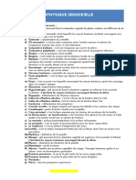 BIOPHYSIQUE SENSORILLE - Synthèse-1