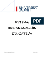 APUNTES Organización Educativa