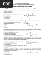 Atividade de Química - 3º Ano