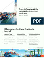 Tipos de Transporte de Mercancia El Enfoque Maritimo