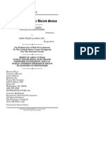 Public Knowledge Amicus Brief in John Wiley & Sons, Inc. v. Kirtsaeng Petition For Certiorari