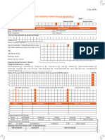 Form No F 401A Account Opening Form Non Individual