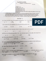 X StAbans MathsMidtern