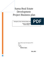 Real Estate Busness Plan