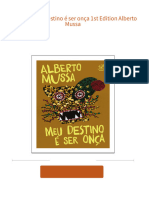 (FREE PDF Sample) Meu Destino É Ser Onça 1st Edition Alberto Mussa Ebooks