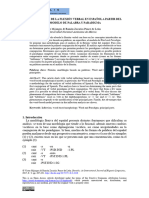 Tratamiento de La Flexion Verbal en Espa-1