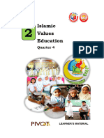 Islamic Values Education 2 Quarter 4 Author Johara Aidah D. Ampuan