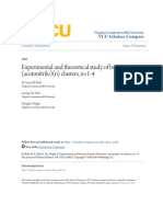 Experimental and Theoretical Study of Benzene (Acetonitrile) (N) C