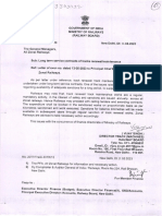 Operations Letter of Railway Board