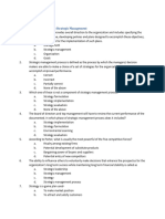 Chapter 12 Introduction To Strategic Management