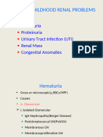 Common Childhood Renal Problems