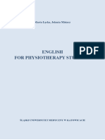 English For Physiotherapy Students