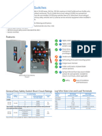 General Duty Safety Switches DET-845-GEN