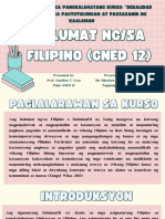 GNED 12 Dalumat Ngsa Filipino