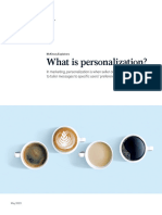 What Is Personalization