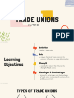 CIE IGCSE Economics Chap 19 - Trade Unions