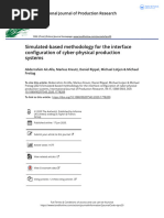 Simulated-Based Methodology For The Interface Configuration of Cyber-Physical Production Systems