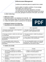 Environment Management Notes