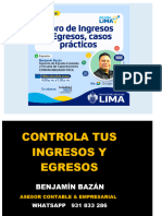 Libro de Ingresos y Egresos - Casos Practicos