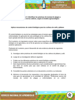 Aplicar Mecanismos de Control Biológico para Los Cultivos de Café y Plátano