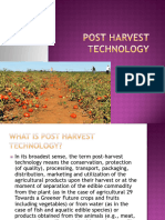 Post Harvest Technology