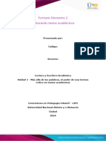 Anexo 1 - Formato - Momento 2 - Explorando Textos Académicos