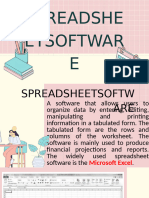 Spreadsheet Software