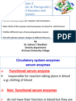 Lecture 2 Enzymes and Iso Enzymes 2