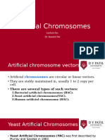 Artificial Chromosomes