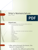 Ship's Nomenclature