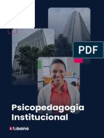 E-Book Da Unidade - Psicopedagogia Institucional