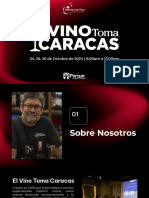 Presentación VII Edición El Vino Toma Caracas