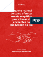 Ebook - Pequeno Manual de Escuta Empática para Vítimas de Enchentes No Rio Grande Do Sul