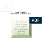 CHAPTERTWOCurriculumof Mathematics