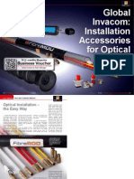 Global Invacom: Installation Accessories For Optical LNBS: Business Voucher