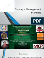 Strategic Management Planning