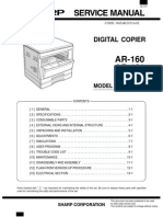 Sharp Ar 205 Service Manual