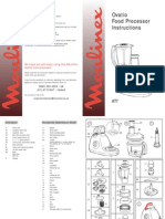 Manual Moulinex Ovatio 3