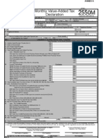 New Form 2550 M - Monthly VAT Return P 1-2