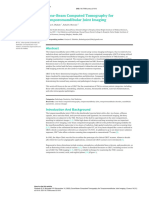 Dhabale GS, 2022 - Cone-Beam Computed Tomography For Temporomandibular Joint Imaging