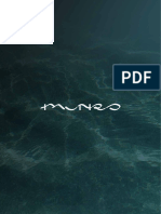 Munro - (DIGITAL VER.) Menu Book Jun2024