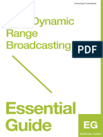 High Dynamic Range Broadcasting