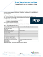 Grease Trap Sizing and Installation Guide V9