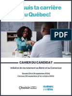 Cahier Du Candidat