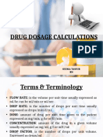 Drug Calculations